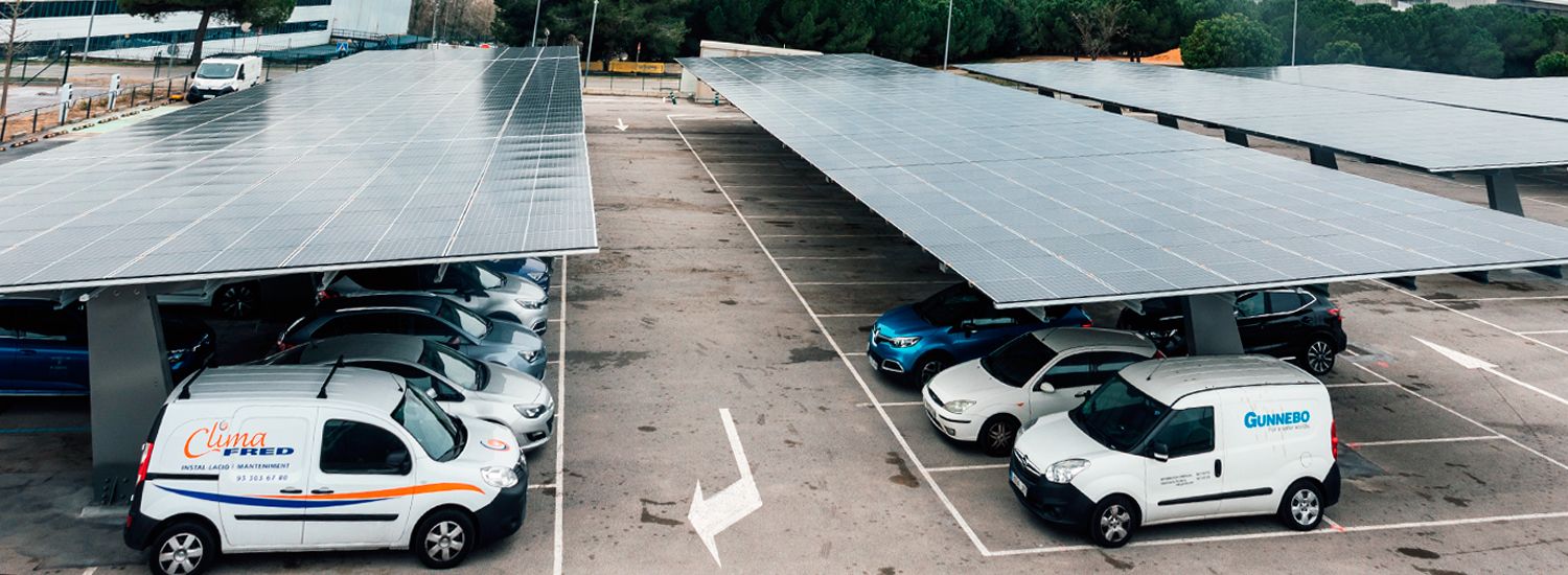 Projeto de painéis fotovoltaicos da Circutor