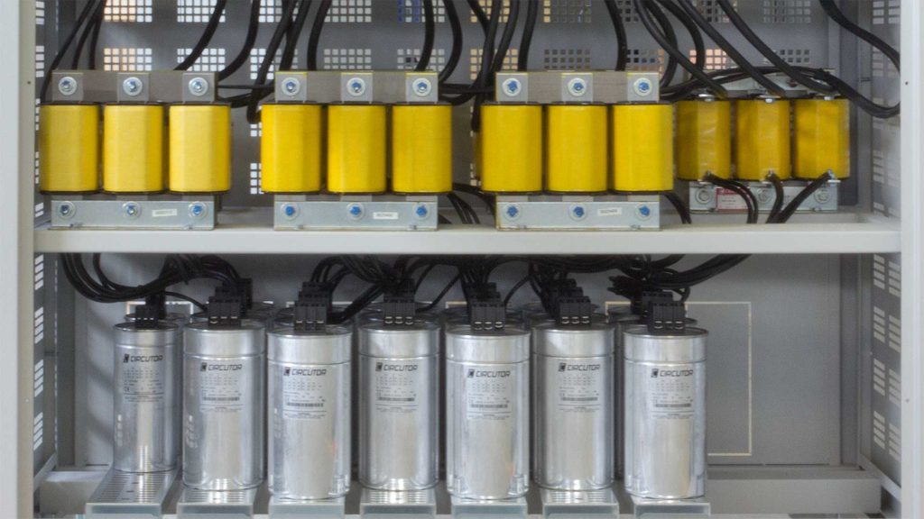 reactancias baterías de consensadores