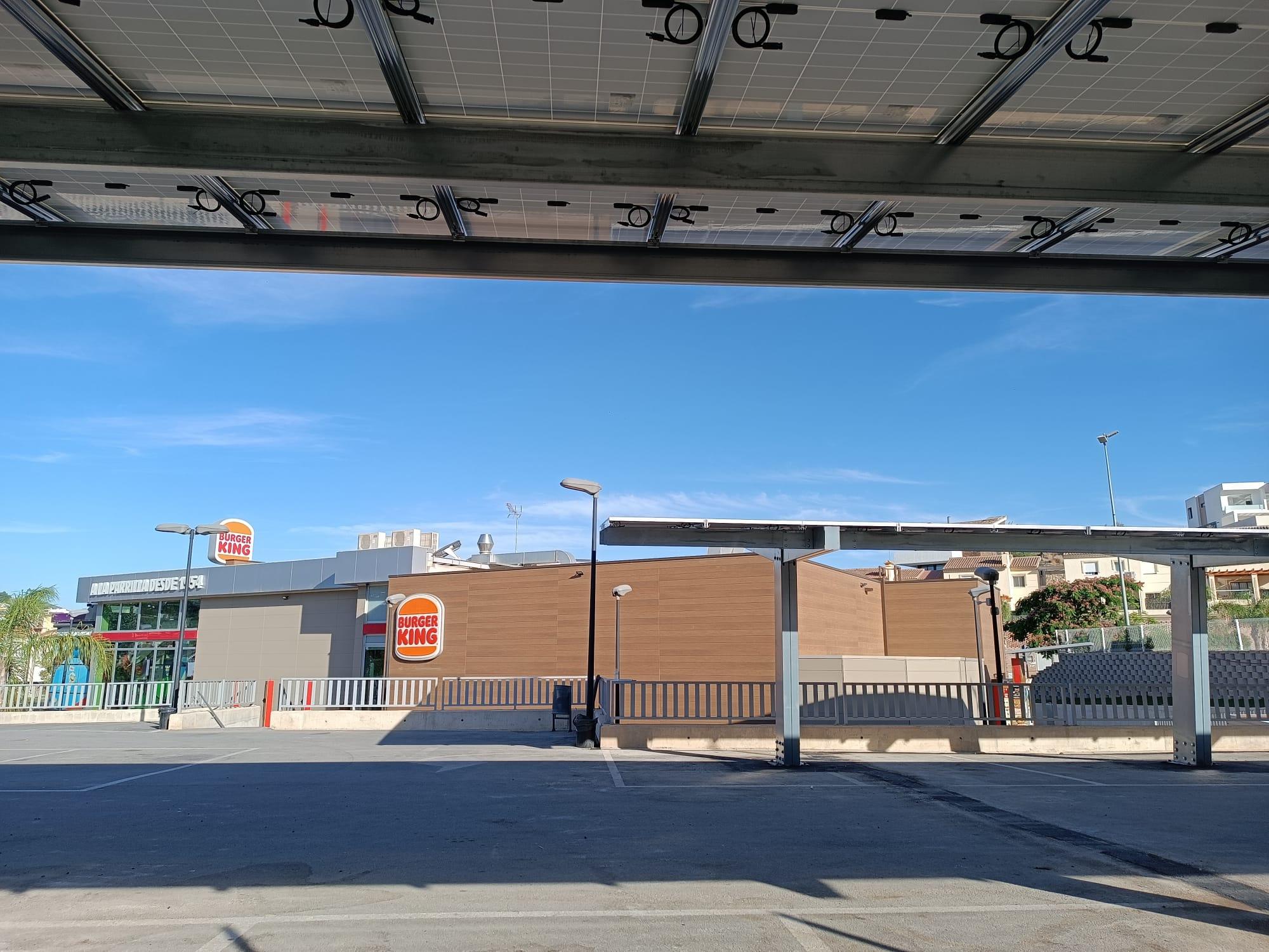 Proyecto de marquesina de Cable Energía