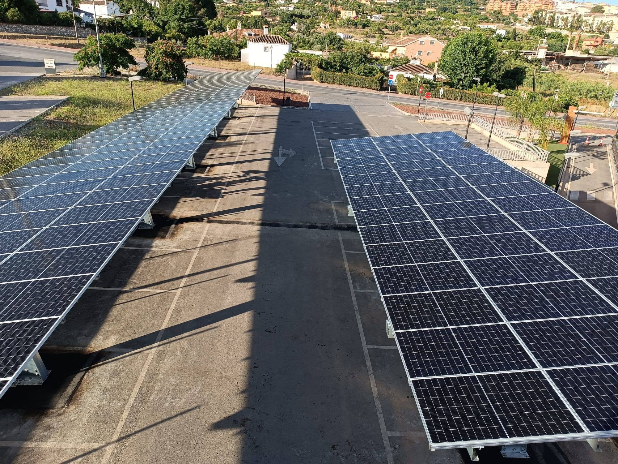 Proyecto de marquesina de Cable Energía